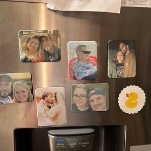 Vibrant Rubber Portrait Magnets